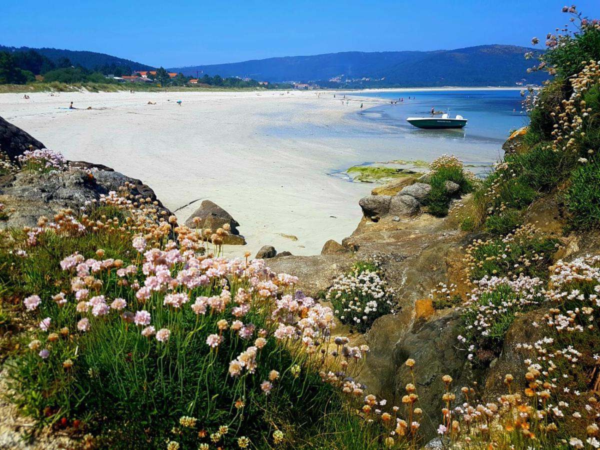 Apartamento Con Terraza Y Acceso A La Playa Finisterre Exteriör bild