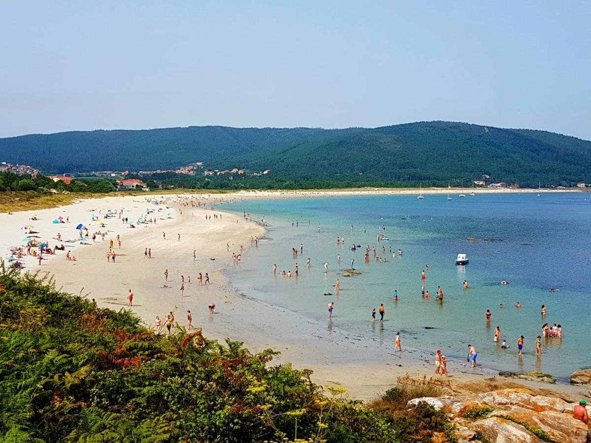 Apartamento Con Terraza Y Acceso A La Playa Finisterre Exteriör bild